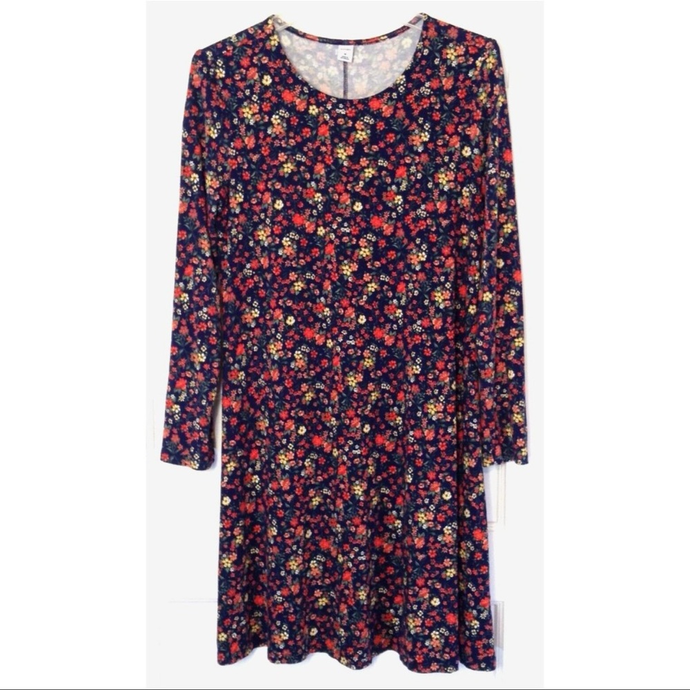 Old Navy Floral Long Sleeve Dress